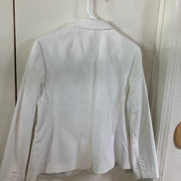 NWT Talbots Cream Blazer Classic Notched Lapel - Picture 10 of 11